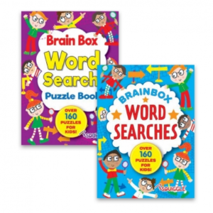A6 Brain Box Word Search Book